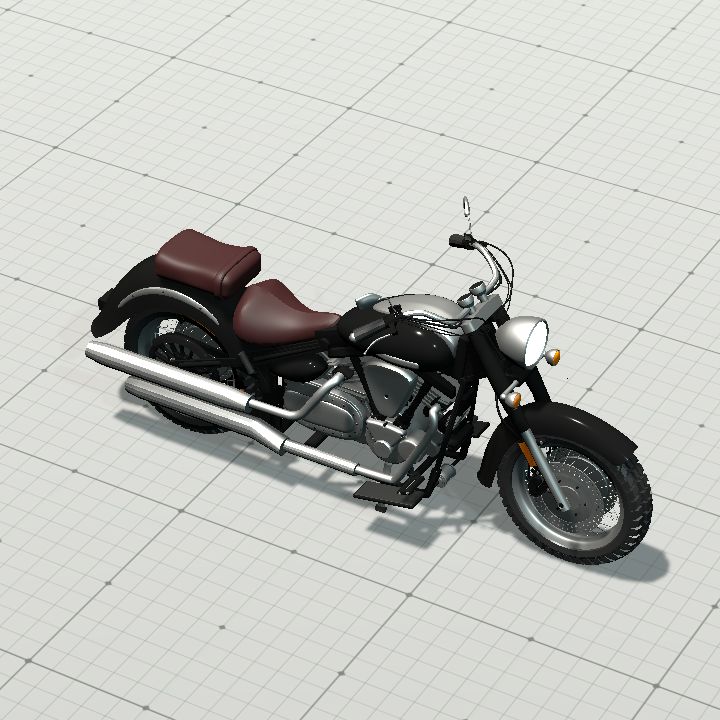 Motorcycle V1 - with light