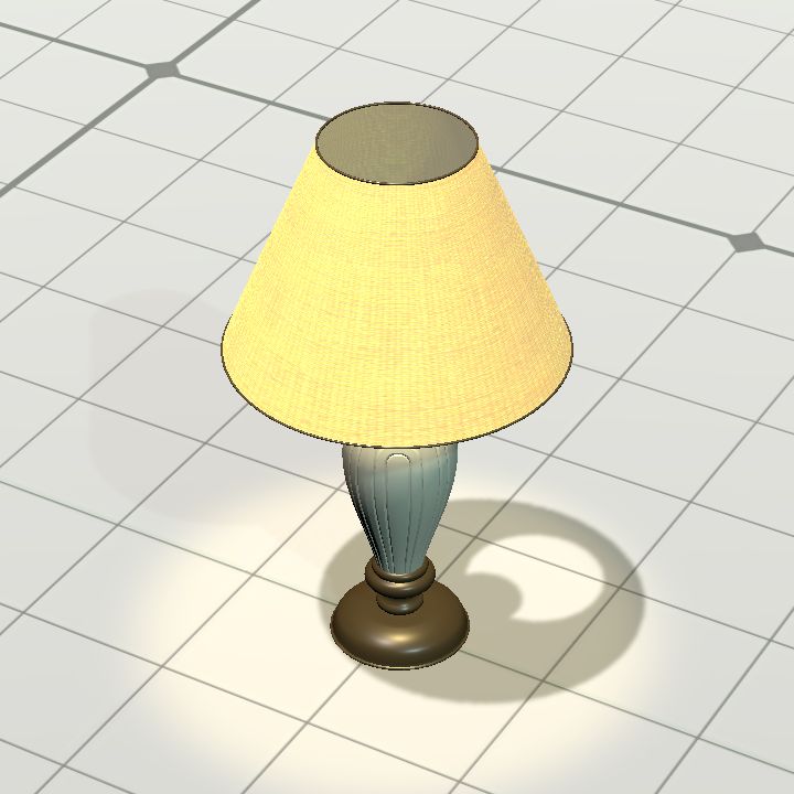 Table lamp V1 - with light
