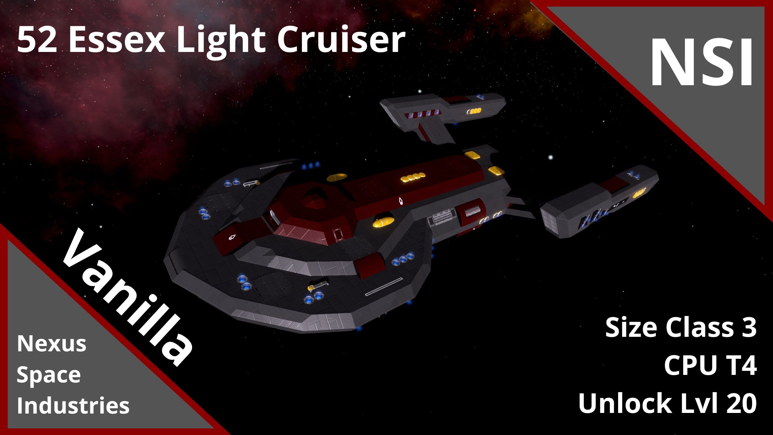 52 Essex Light Cruiser (Vanilla)