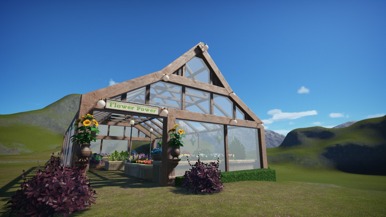 Flower Power Greenhouse