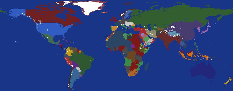 World Map - 1914 (Large)