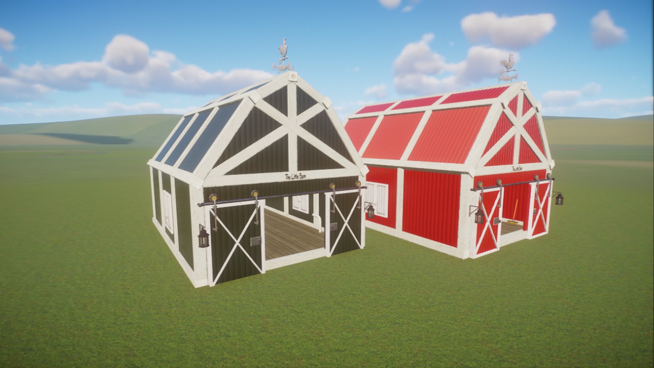 Two Little Barns