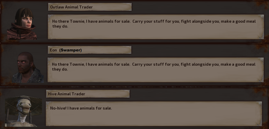 More Animal Traders