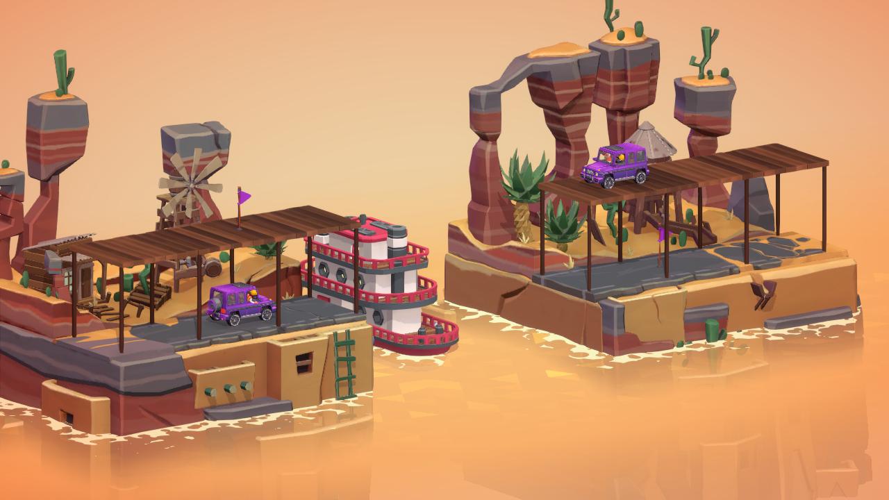 over the river