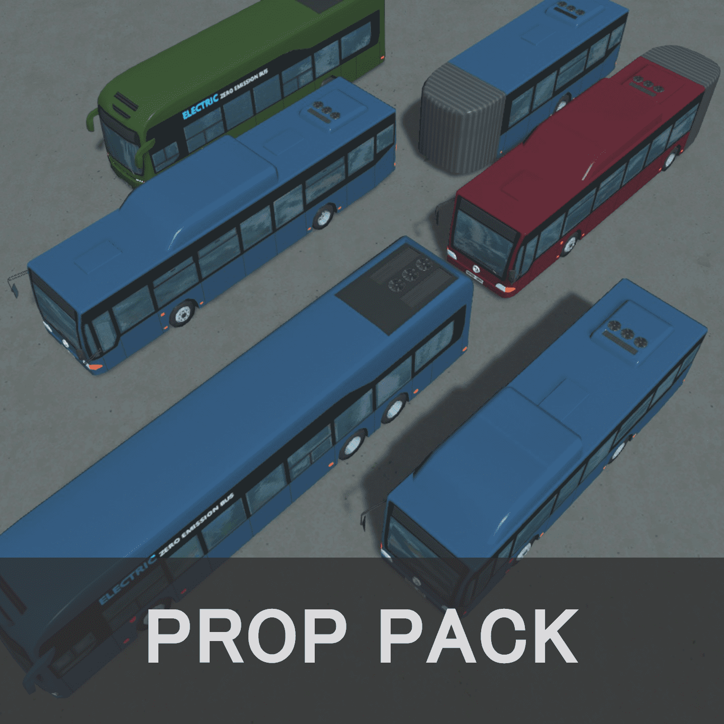 Green City Buses - Prop Pack