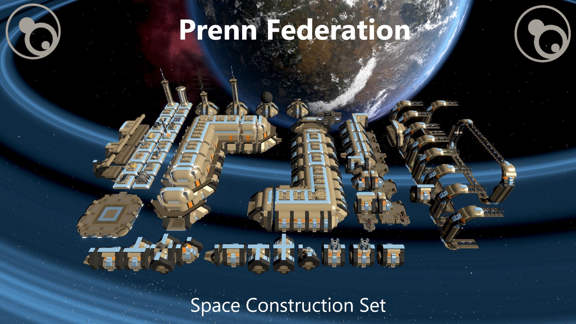 Prenn Space Construction set