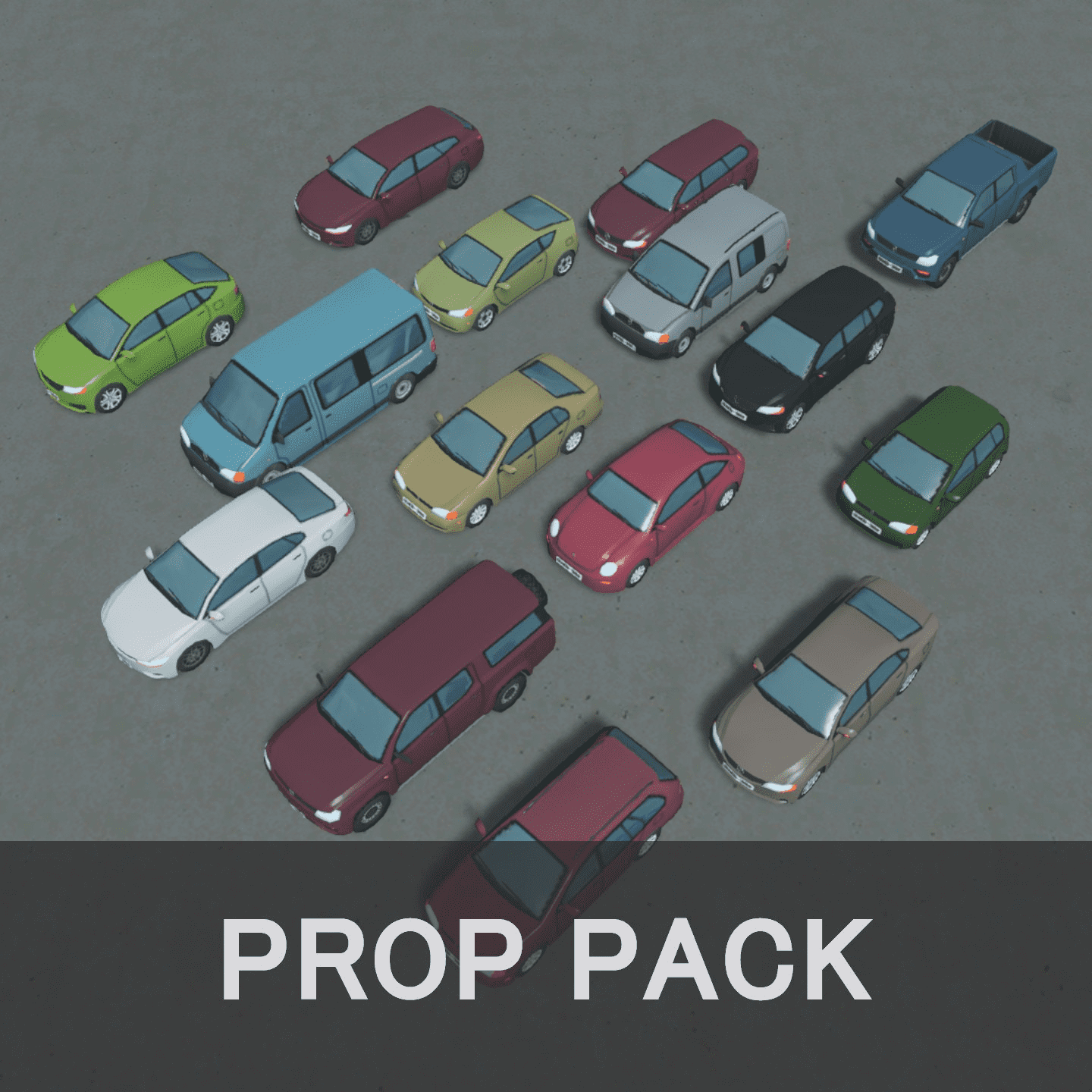 Residential Vehicles 5 - Prop Pack