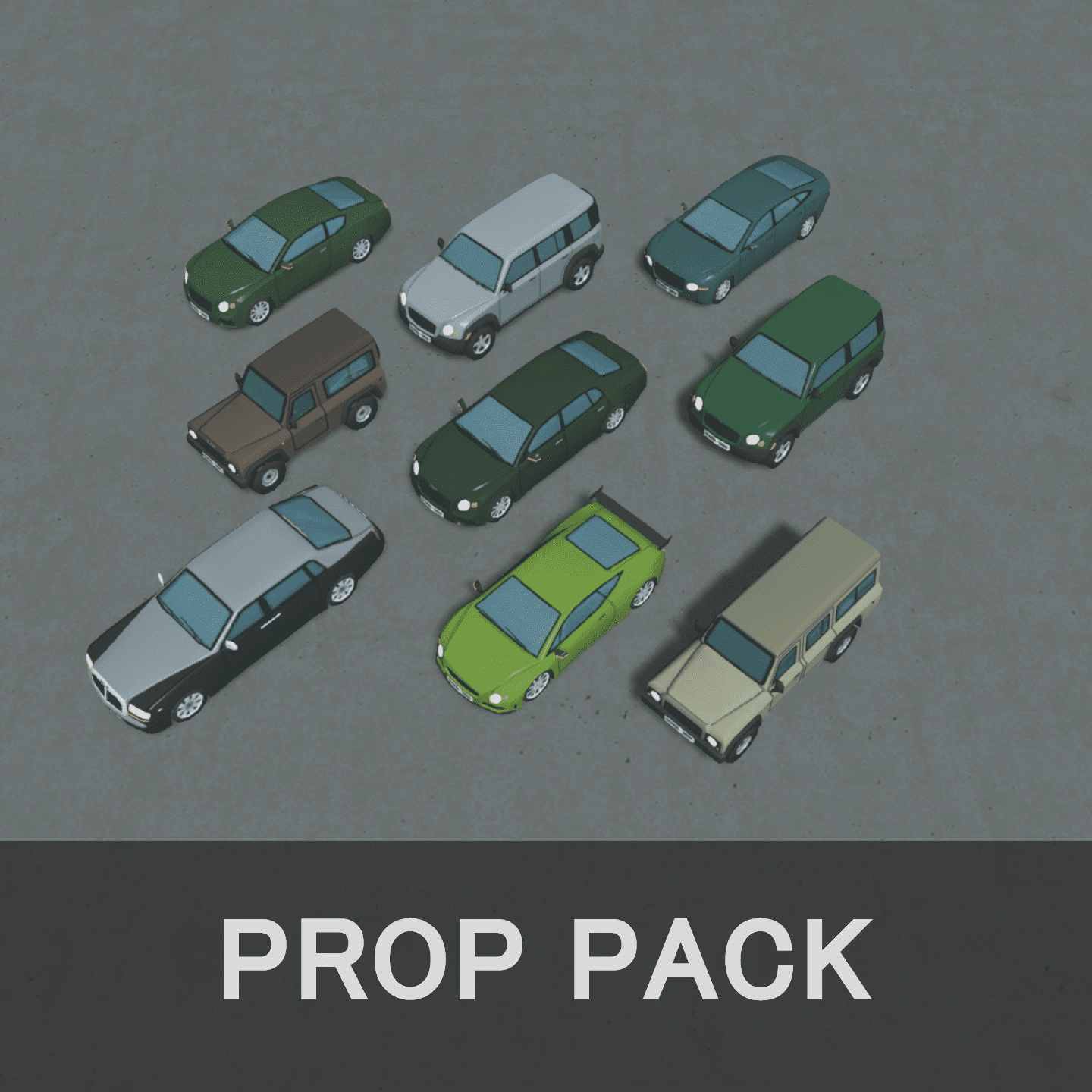 Residential Vehicles 8 - Prop Pack
