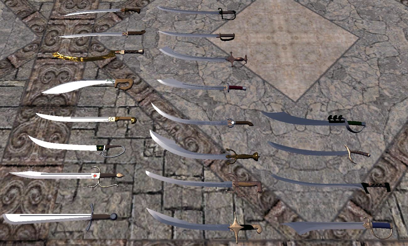 WouldBeBard's Low Magic Scimitars
