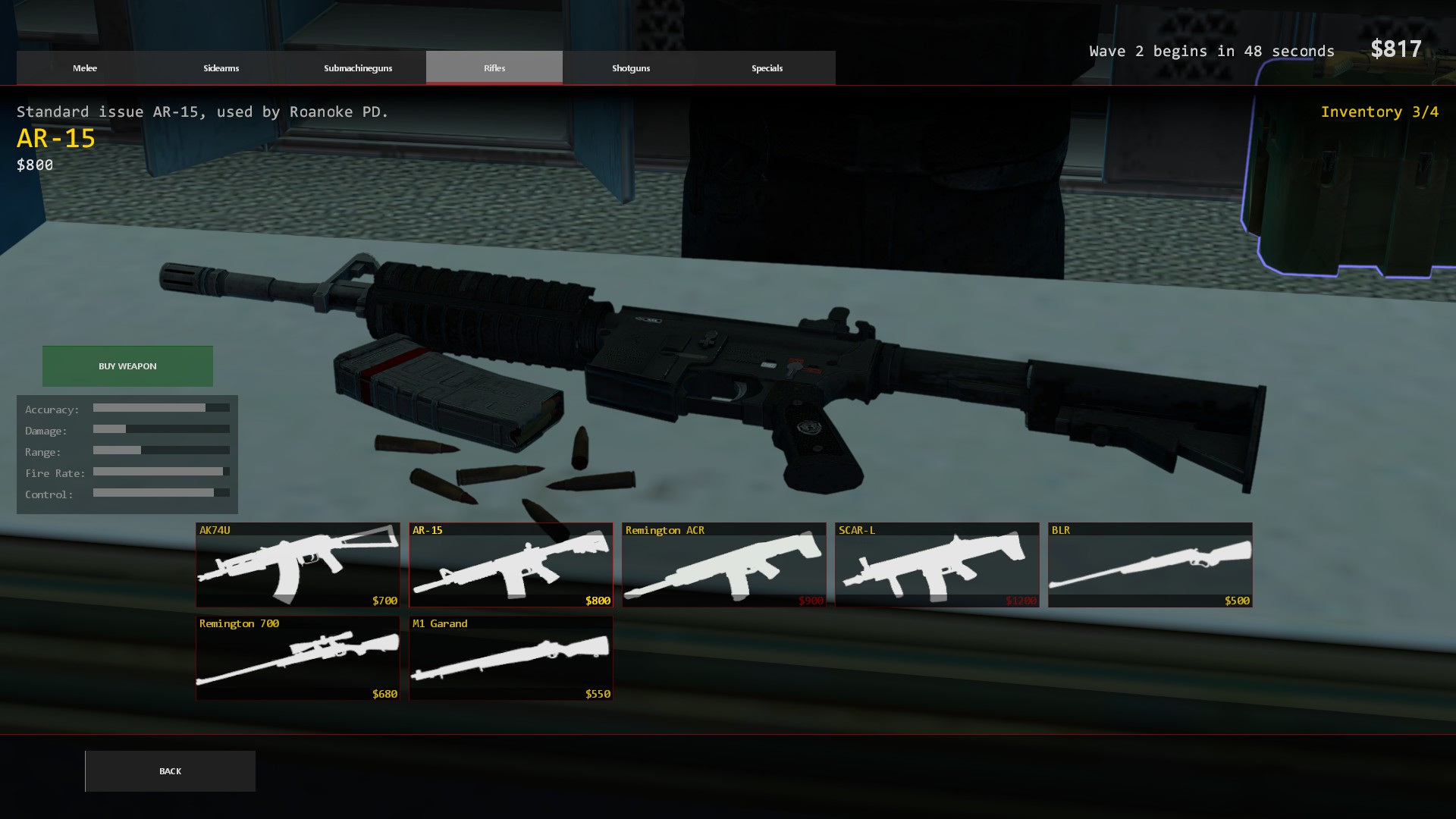 R.P.D. AR-15 Custom "Samurai Edge"