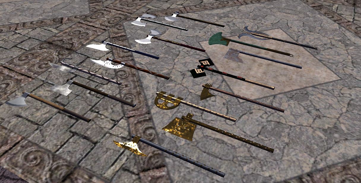 WouldBeBard's Low Magic Greataxes