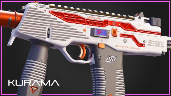 MP9 | Kurama (Bloodshot)