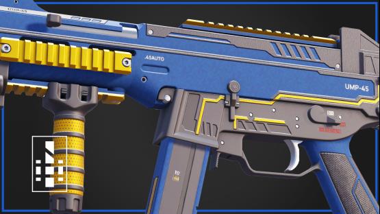 UMP-45 | Instigo (Blue)