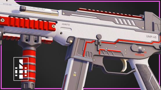 UMP-45 | Instigo (Red)