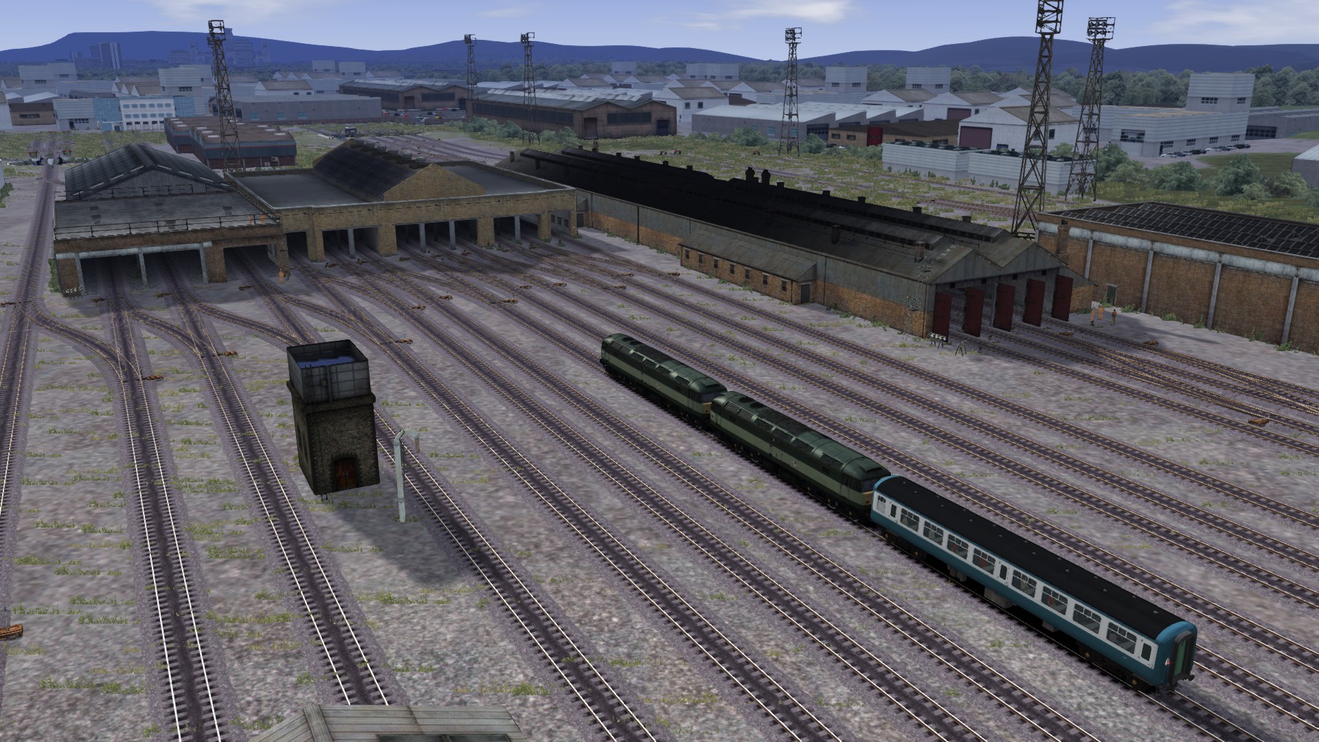290 UK railway tour Marsdonshire Line Part 20 Cairnlochross  to Invermuir Garrison Military