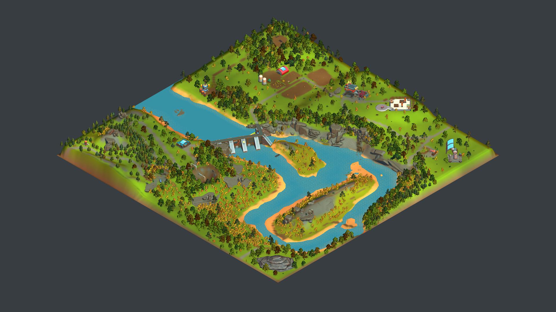 SNOWRUNNER-2-дамба