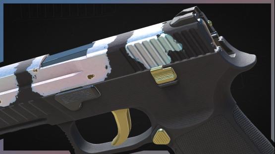 P250 | Black Snowflake