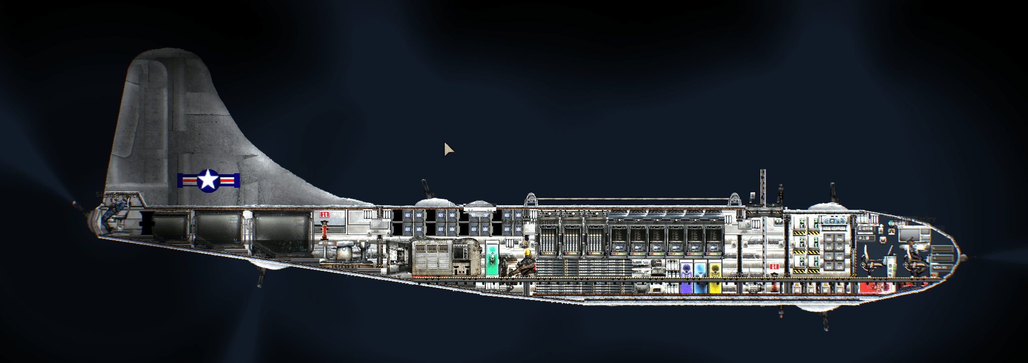 b-29 bomber B29 轰炸机 – Barotrauma Mod