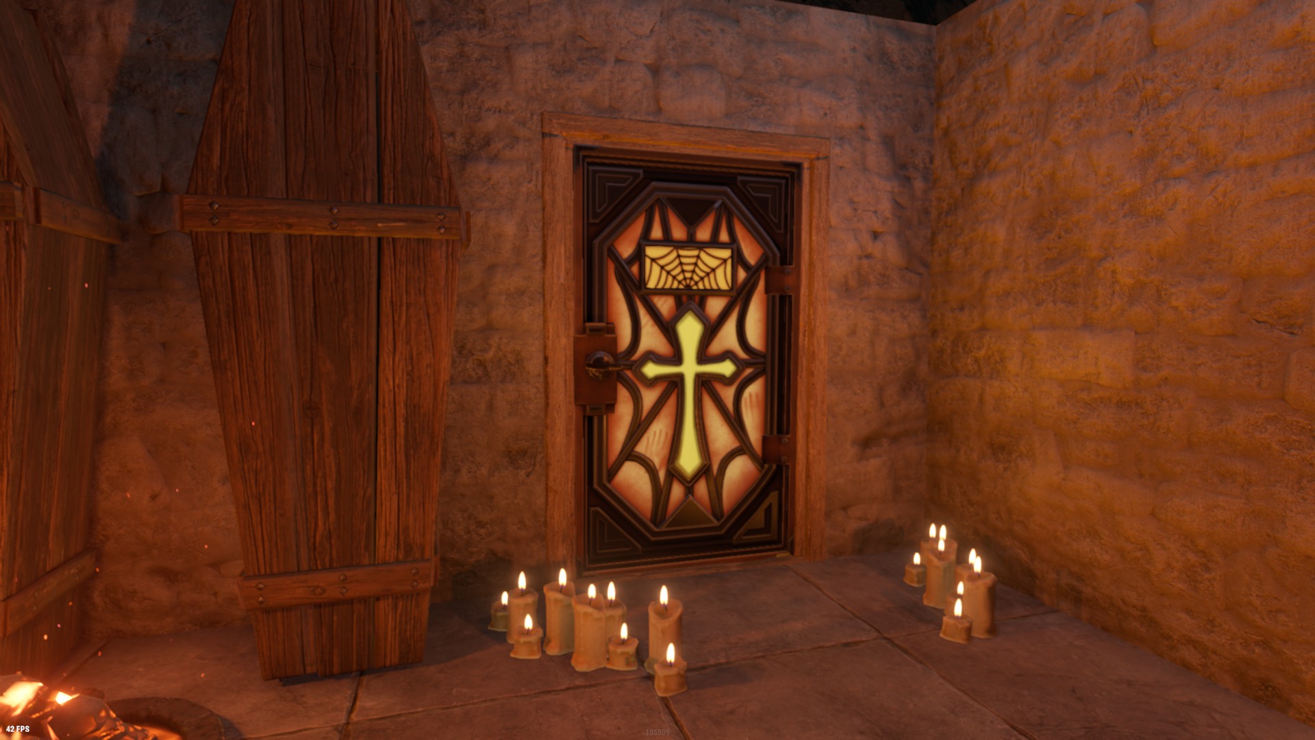 Crypt Armored Door
