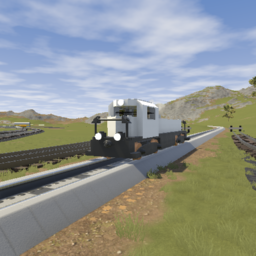 Fictional Green Goat Locomotive