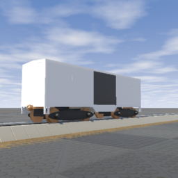 Remastered Unpainted Boxcar