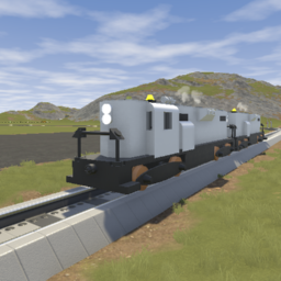 EMD GP7 Locomotive and Yard Slug Set