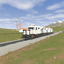 EMD GP38-2 Locomotive and Yard Slug Unit Set