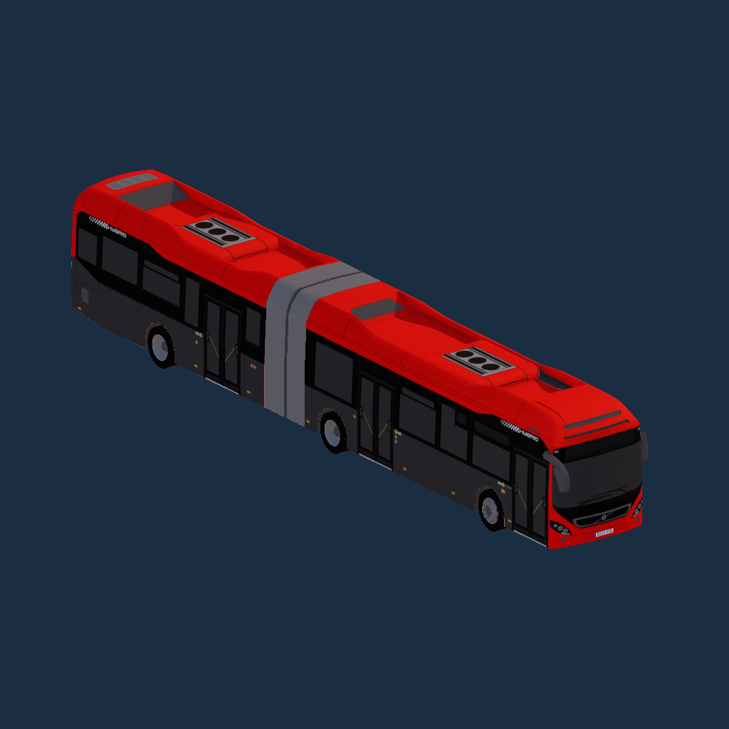 Rnet Colors Volvo 7900A Hybrid (18.75m)