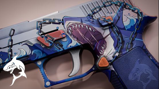 P250 | Riptide (blue)