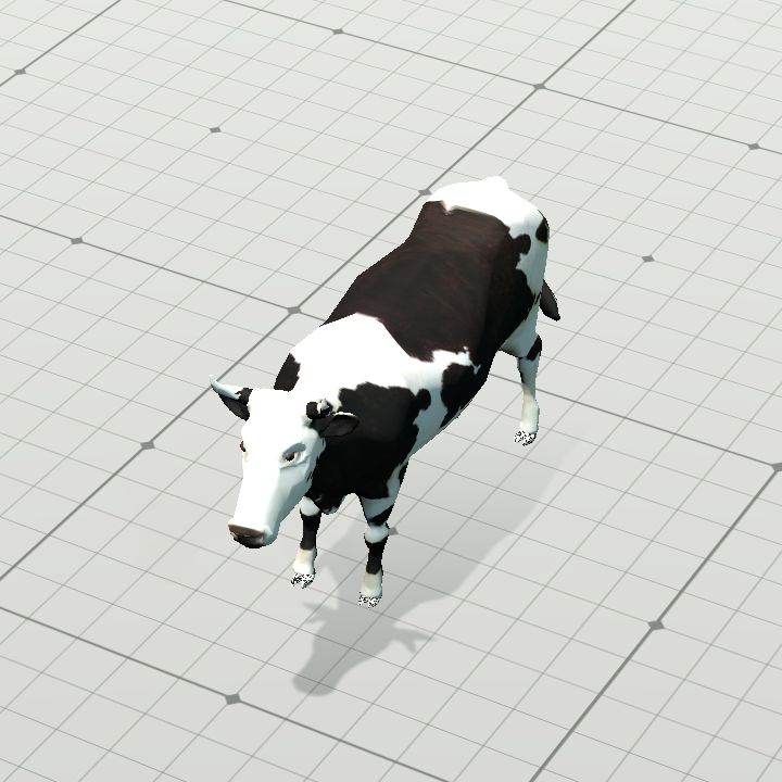 Animated Cow