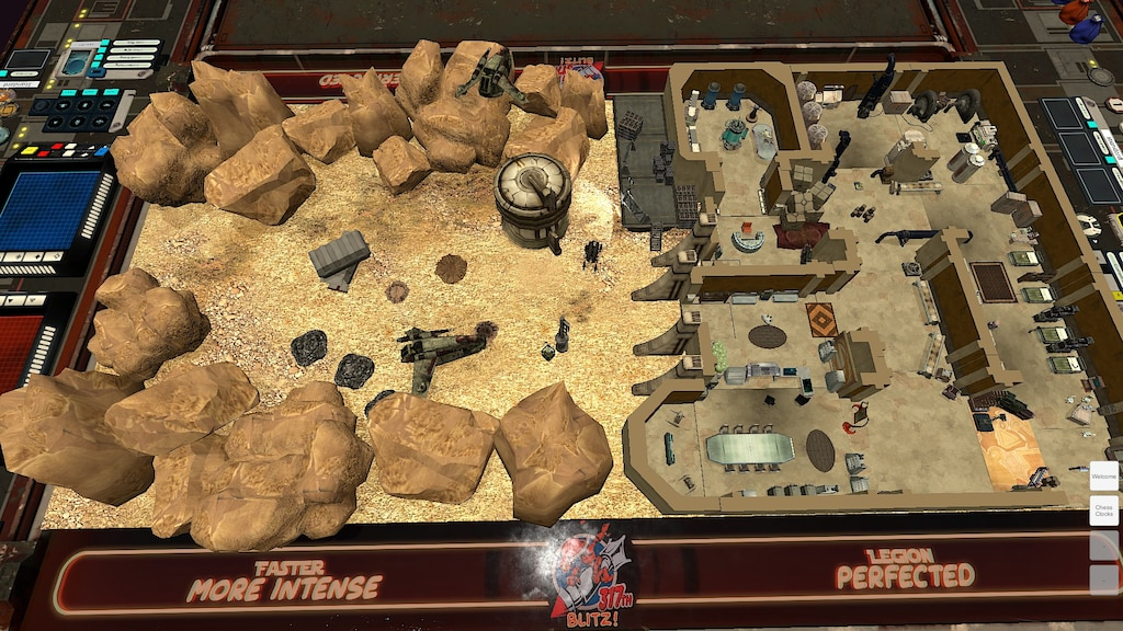 Utapau Lower City - Star Wars Legion Map