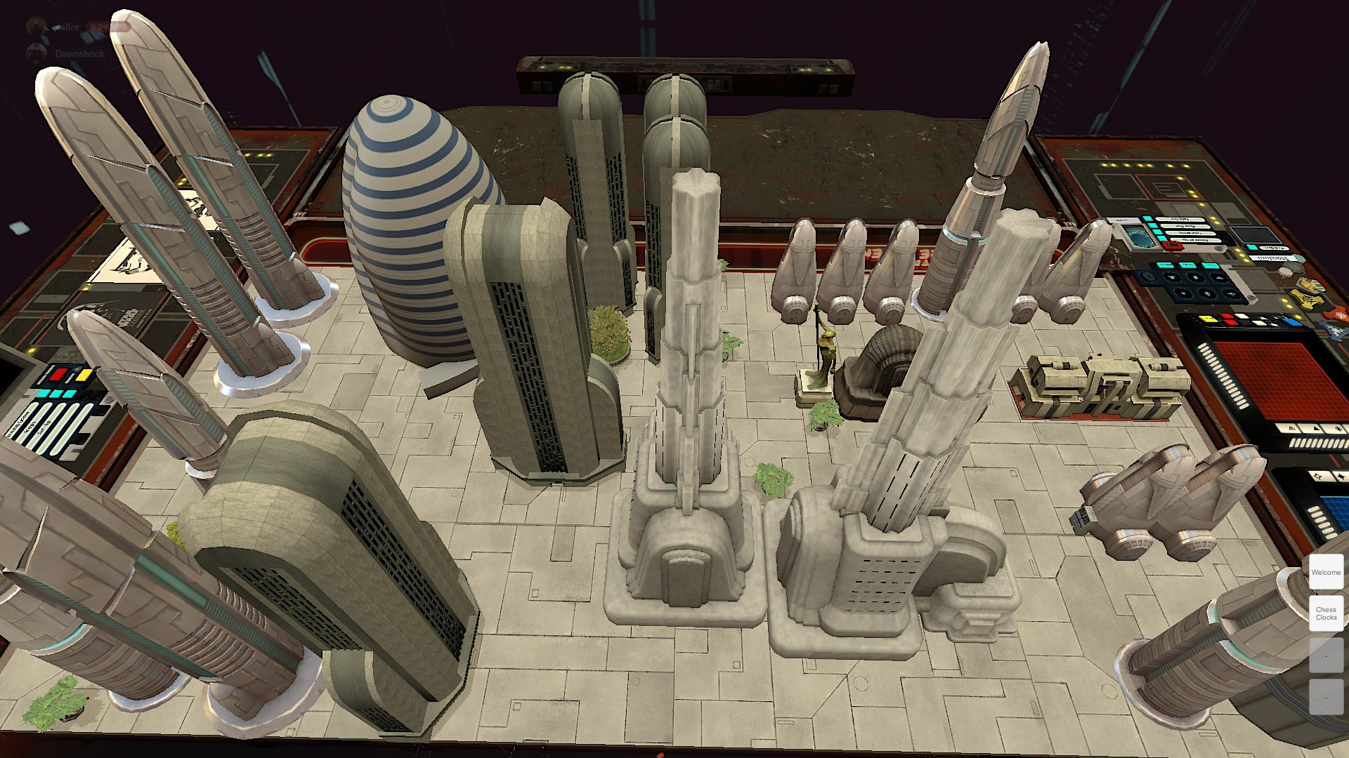 Alderaan - City Centre - Star Wars Legion Map