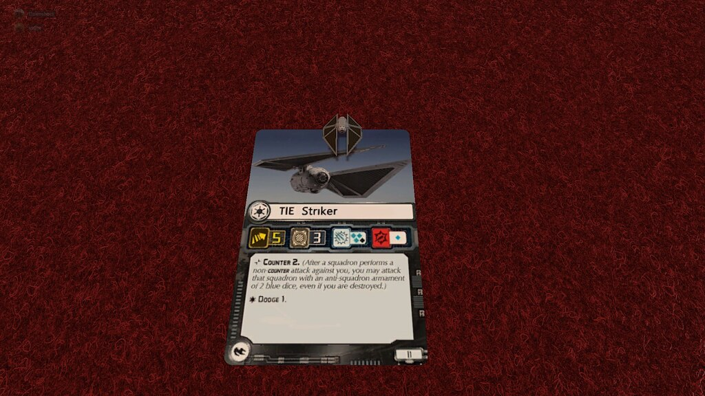 Star Wars Armada - TIE Striker - Homebrew