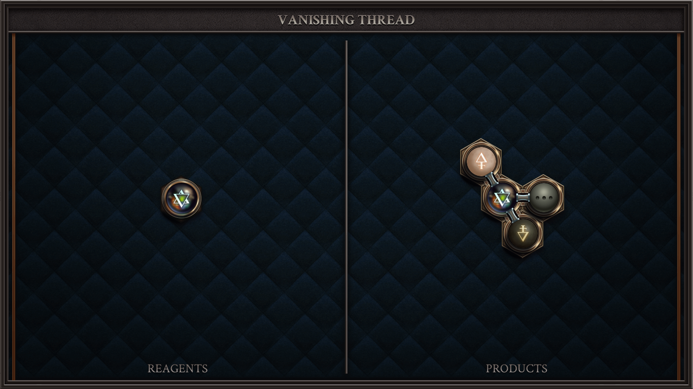 VANISHING THREAD