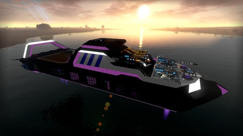Battlestar Yacht