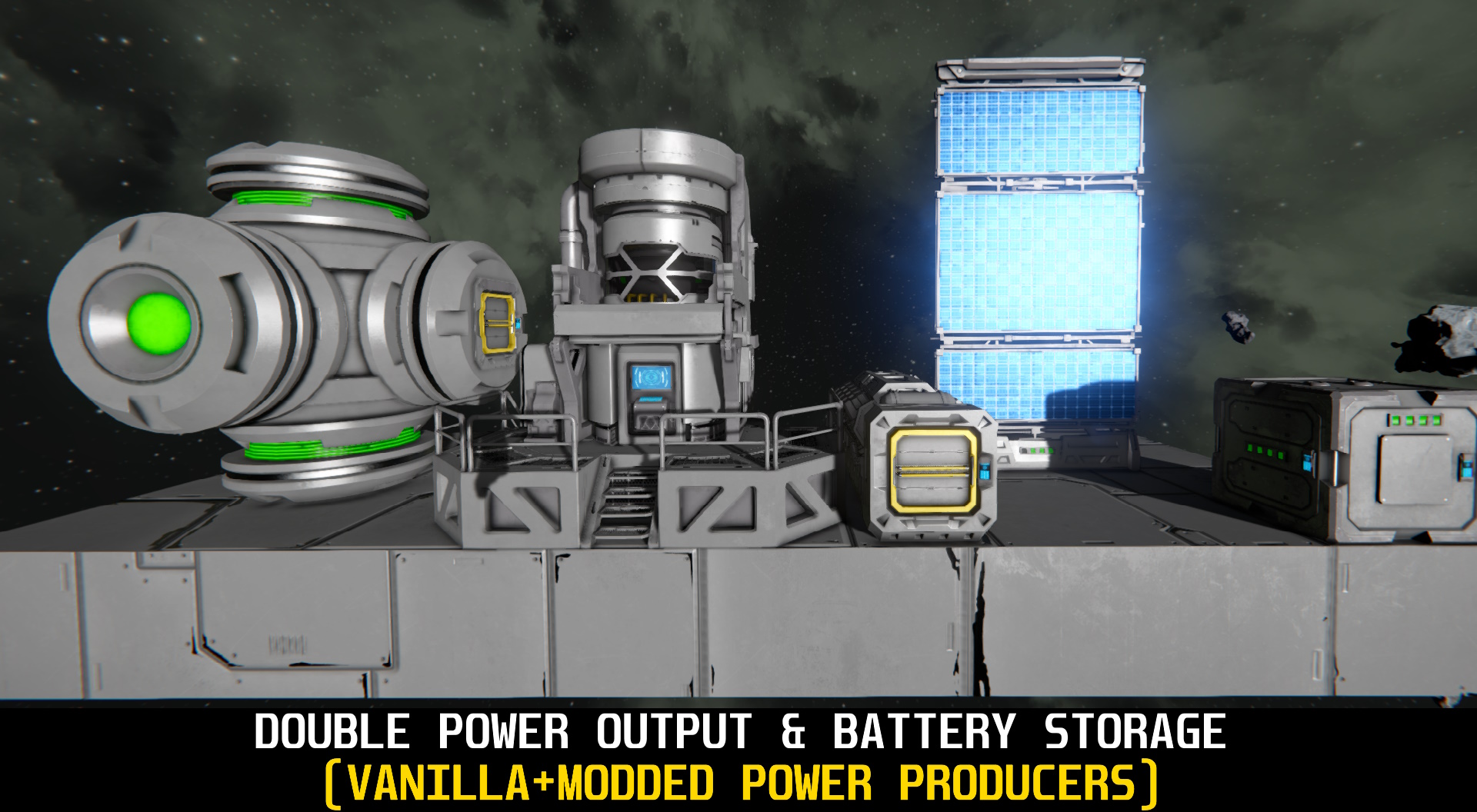 2x Power Output & Battery Storage