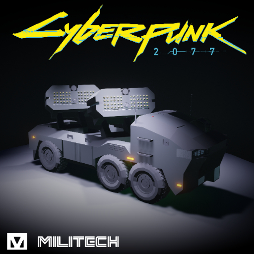 Militech Mobile Rocket Launching System | CYBERPUNK 2077