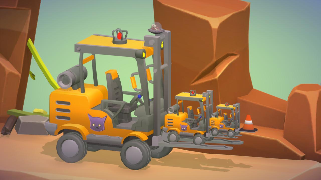 The 3 forklifts