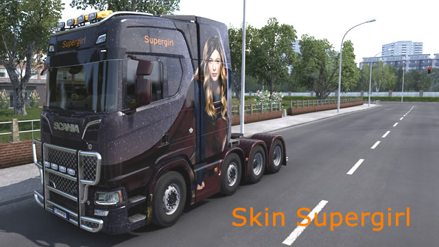 Skin Supergirl