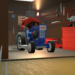 ford 100 lawn tractor - mower deck