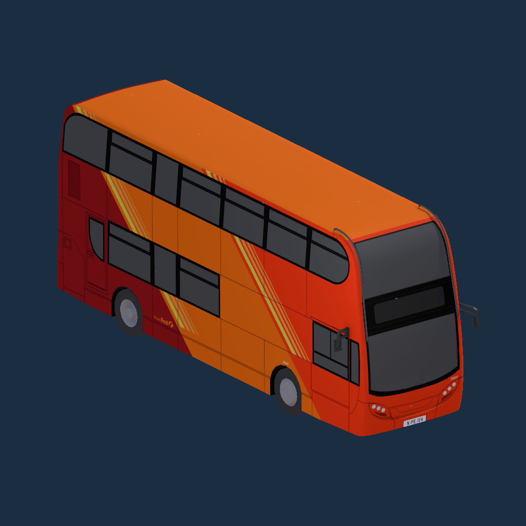 Enviro400 First Essex 33697