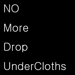 No_More_Drop_Under_Cloths – Project Zomboid Mod