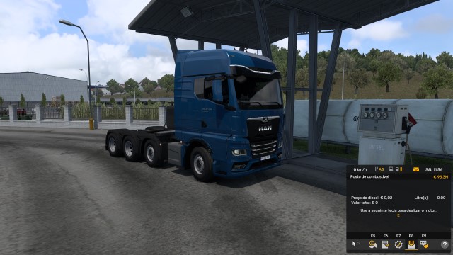 FREE FUEL IN THE GARAGE ETS2 BY RODONITCHO MODS 1.0 1.50 1.56 08 09 2025