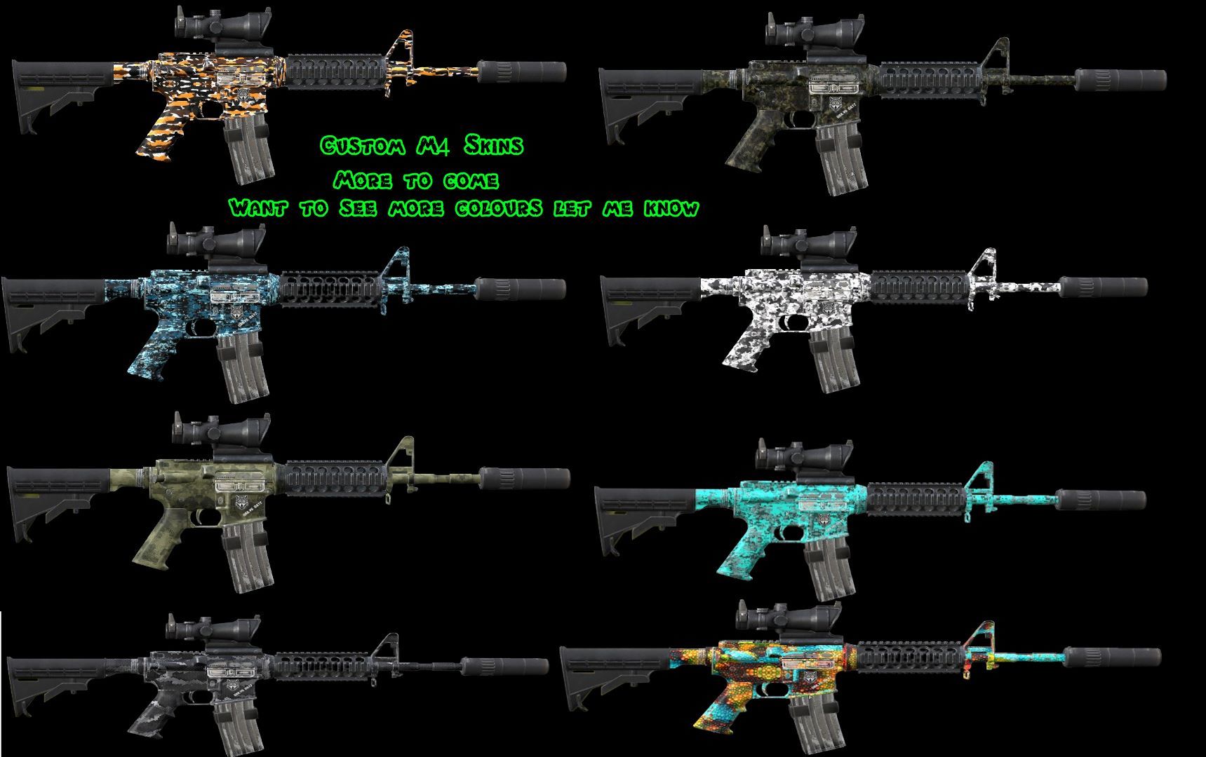 WulvsM4Skins