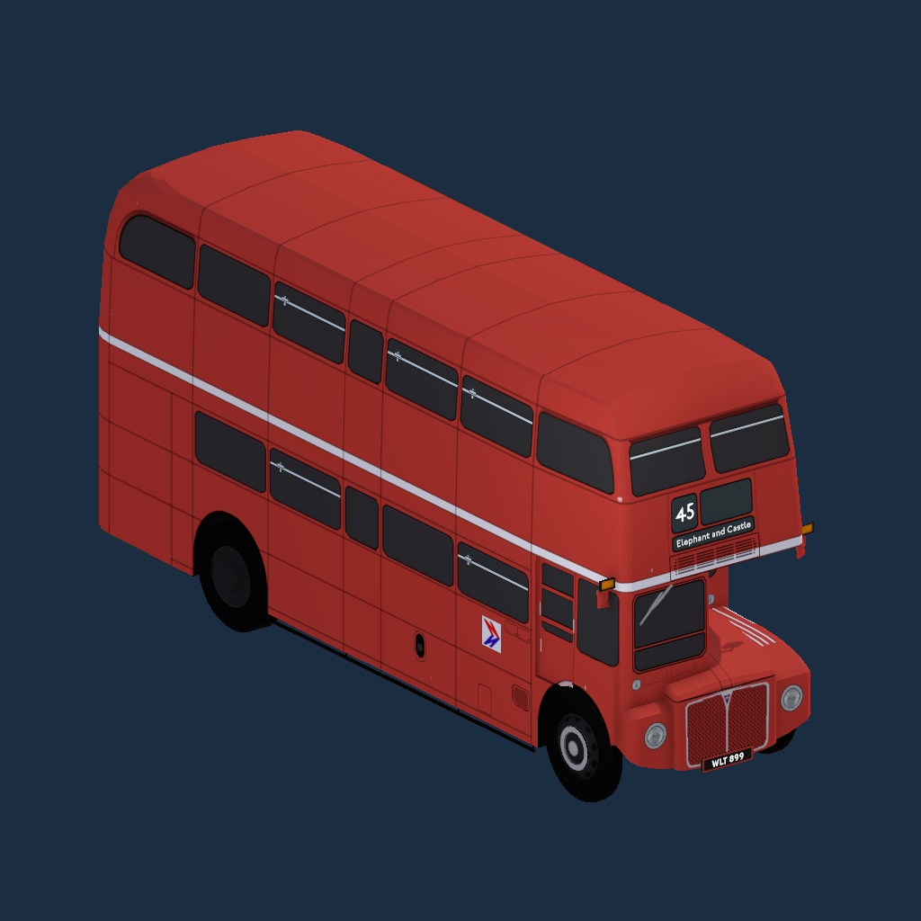 Routemaster RML - NBC Poppy Red