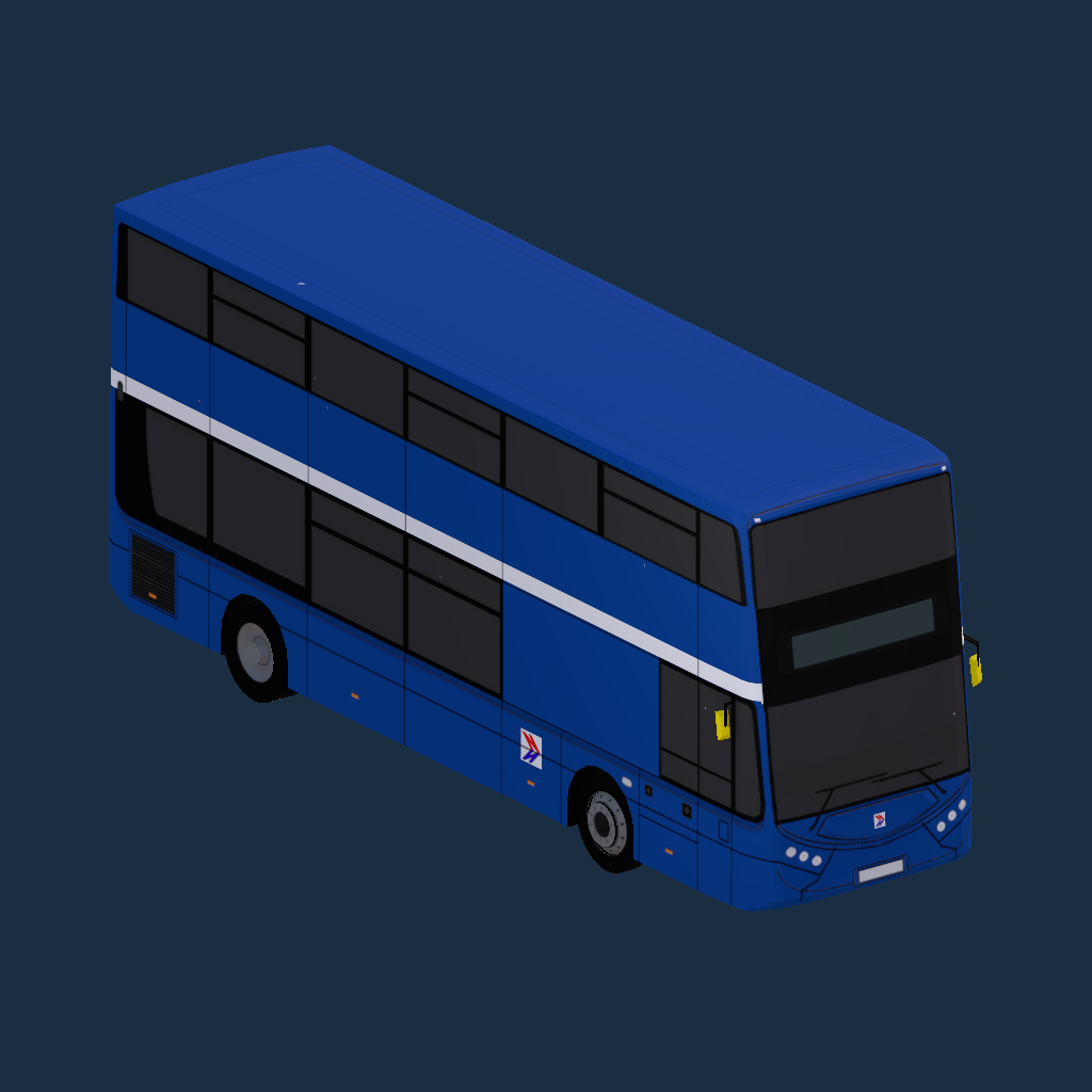 MetroDecker - NBC Aircraft Blue