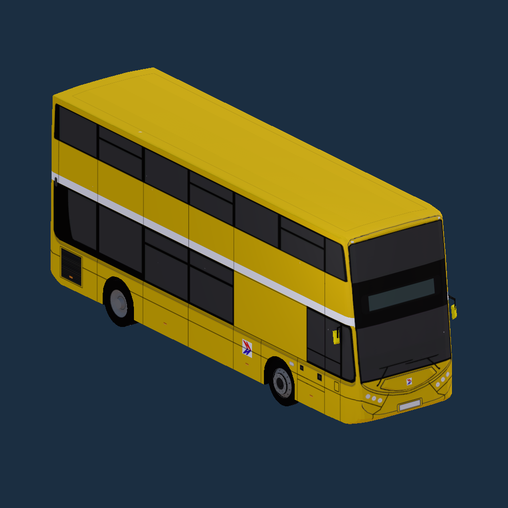 MetroDecker - NBC Canary Yellow