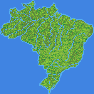 Brazil Map With Rivers