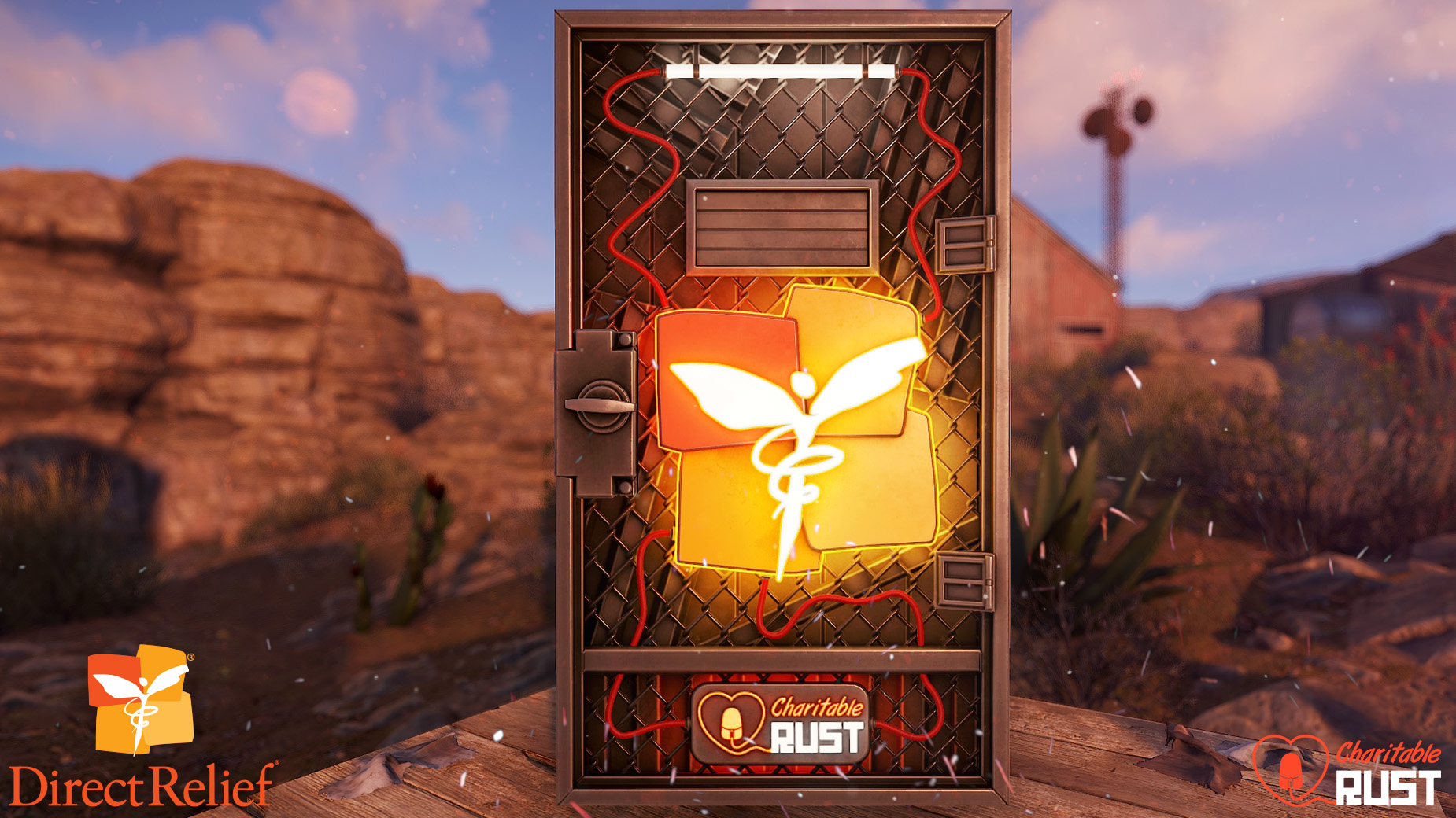 Charitable Rust 2024 Armored Door