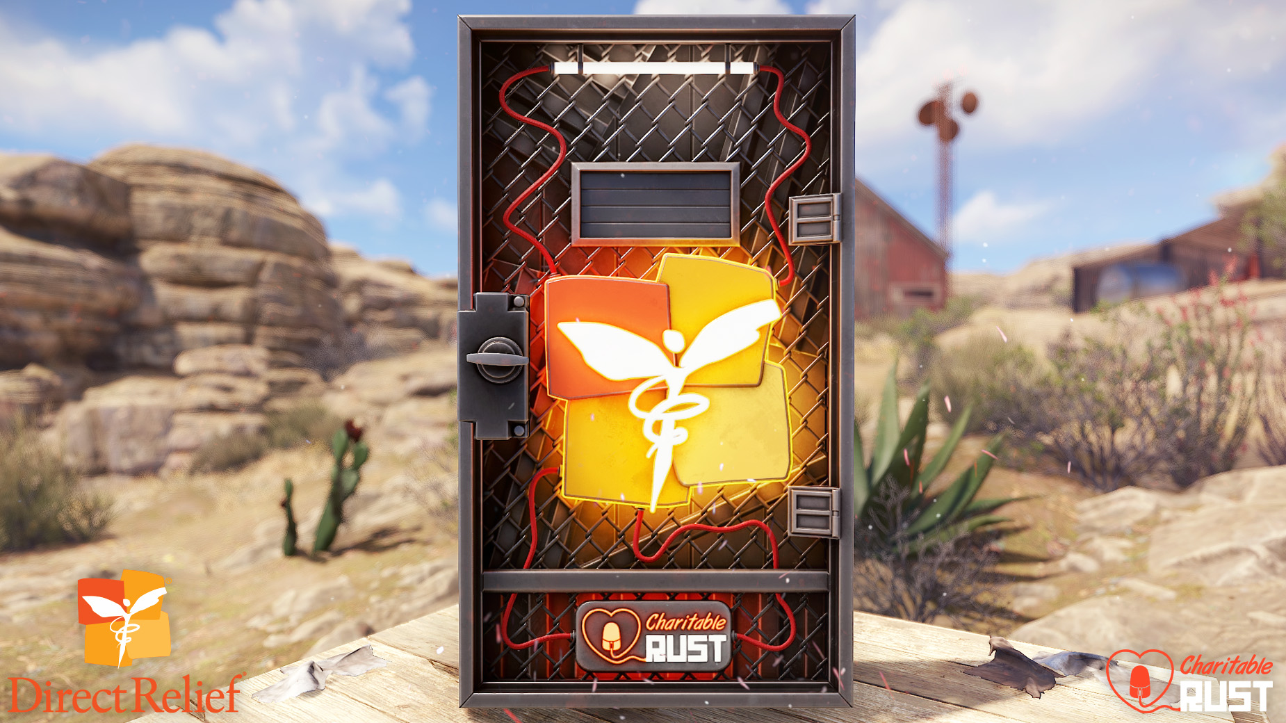 Charitable Rust 2024 Armored Door